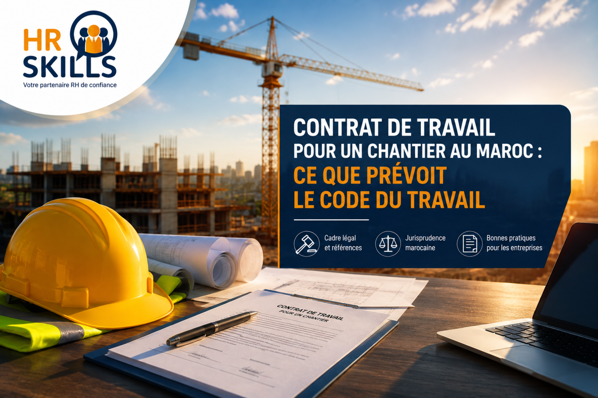 Contrat de travail pour un chantier